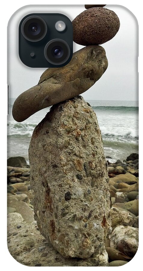 Beach iPhone Case featuring the photograph Bird Rock Art by Joe Palermo