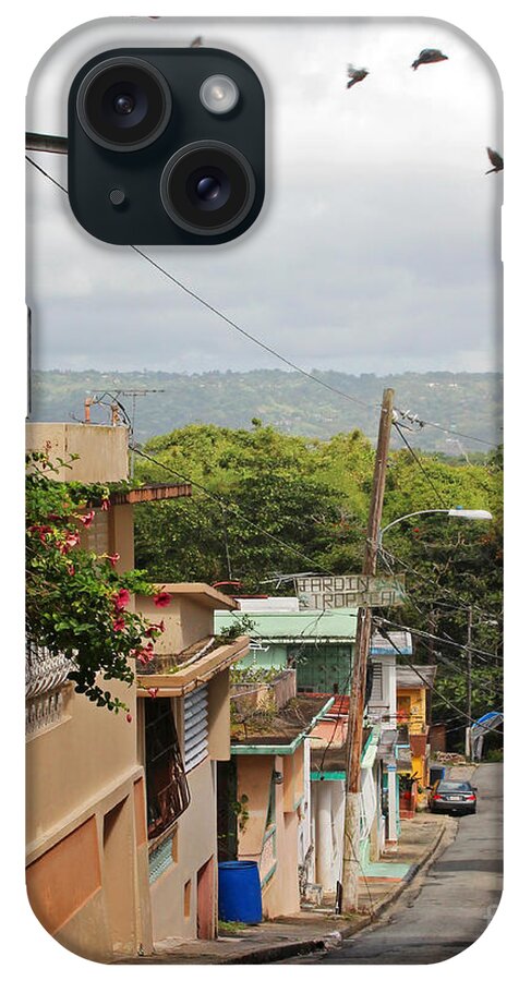 Birds iPhone Case featuring the photograph Birds Over Yabucoa by Cheryl Del Toro