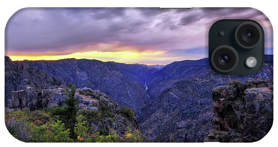 Mark Whitt iPhone Case featuring the photograph Black Canyon Sunset by Mark Whitt