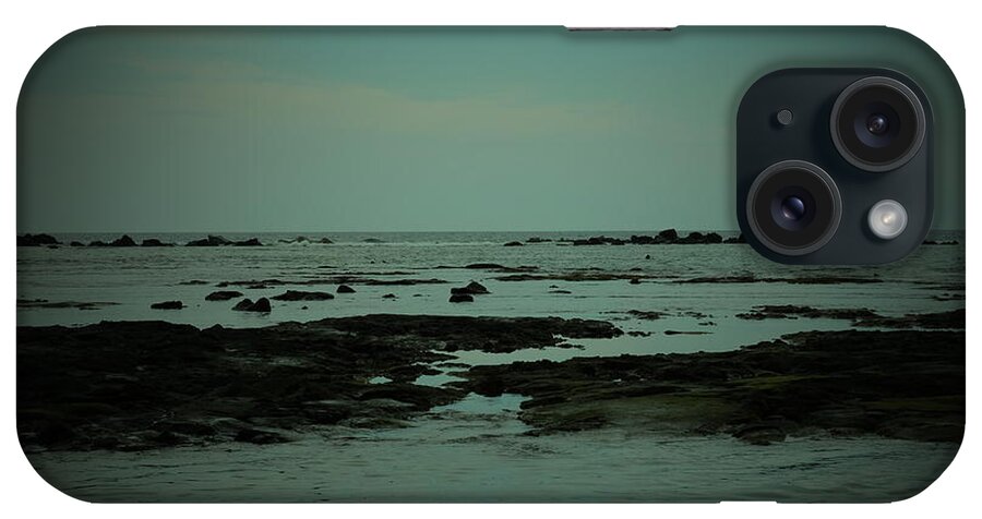 Beach iPhone Case featuring the photograph Black Rock Beach by Mini Arora