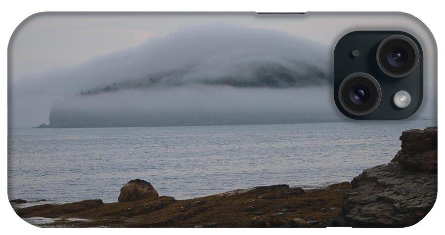 Harbor iPhone Case featuring the photograph Blanket Of Fog by Living Color Photography Lorraine Lynch