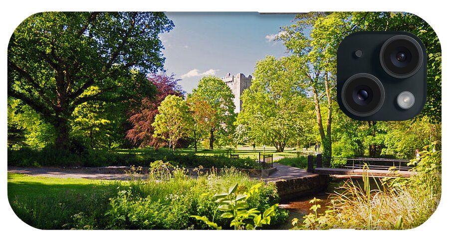 Blarney Castle iPhone Case featuring the photograph Blarney Castle and grounds by Cindy Murphy - NightVisions 