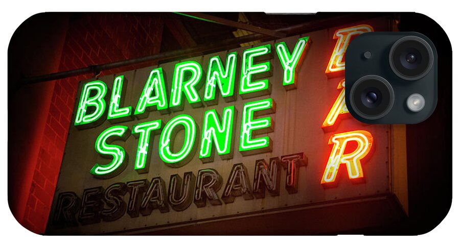 Blarney Stone iPhone Case featuring the photograph Blarney Stone Bar and Restaurant by Mark Andrew Thomas