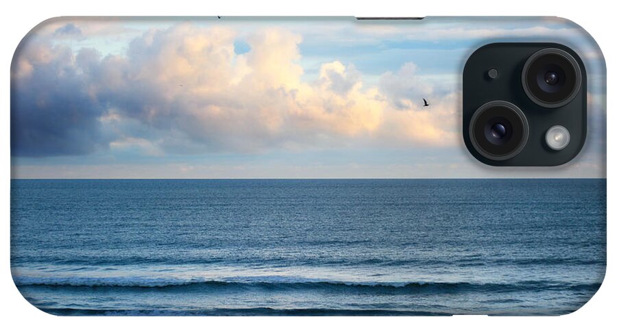 Beach iPhone Case featuring the photograph Blissful Blues by Kelly Nowak
