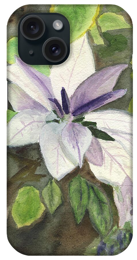 Blossom iPhone Case featuring the painting Blossom at Sundy House by Donna Walsh