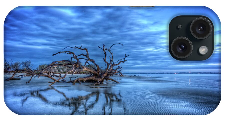 Clouds iPhone Case featuring the photograph Blue Blue Morning by Debra and Dave Vanderlaan