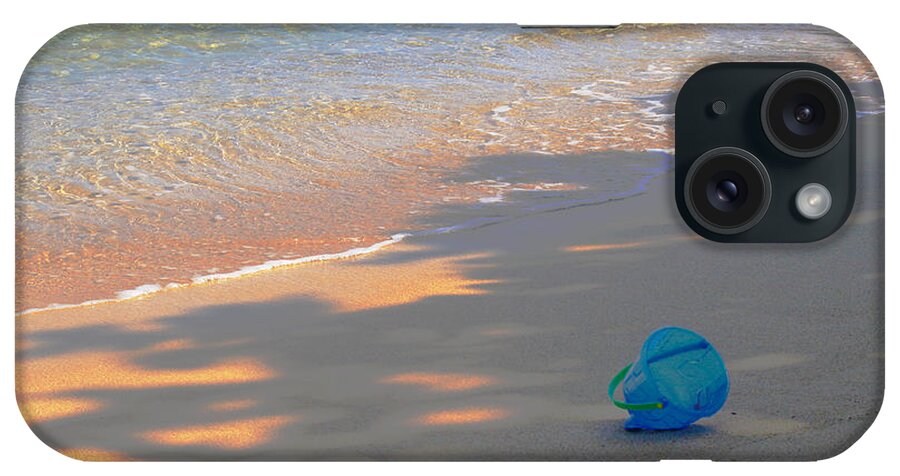 Sea iPhone Case featuring the photograph Blue Bucket by Jeanette French
