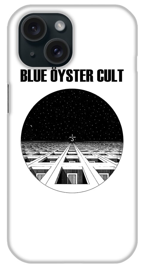 Blue iPhone Case featuring the digital art Blue Cult by Harry Dale