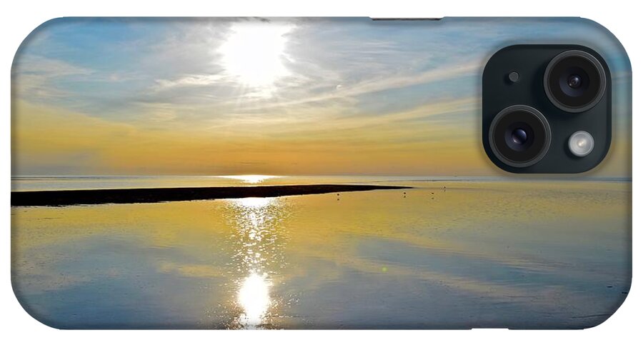 Beach iPhone Case featuring the photograph Blue Encounters at First Encounter Beach Cape Cod by Debra Banks