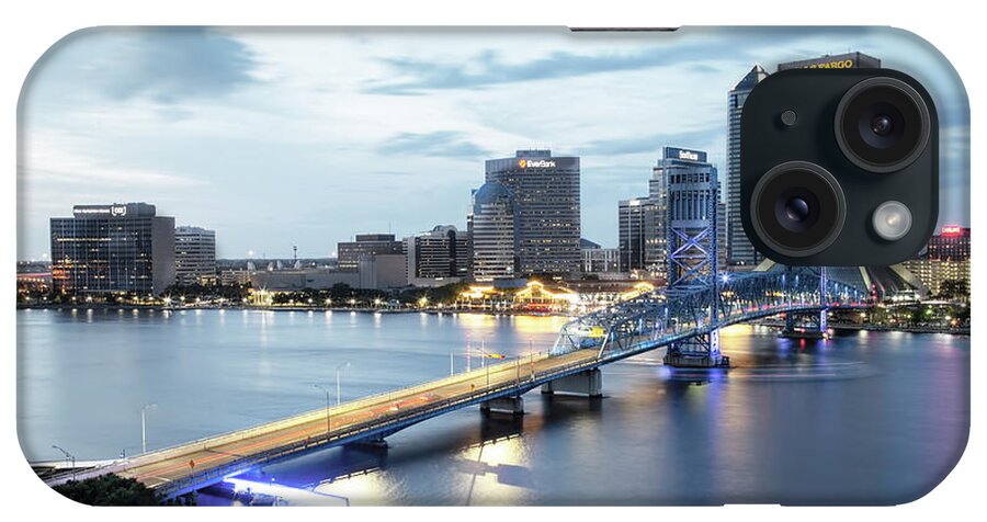 Jacksonville iPhone Case featuring the photograph Blue Hour In Jacksonville by Kay Brewer