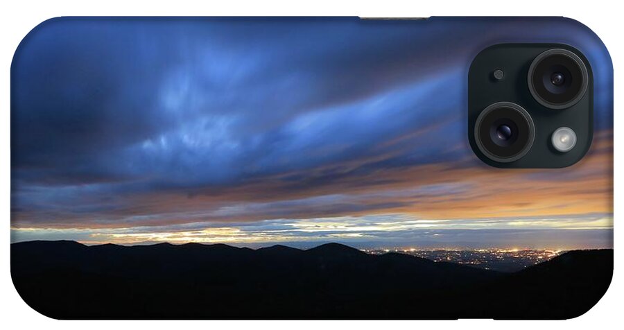 Photosbymch iPhone Case featuring the photograph Blue Hour in Shenandoah by M C Hood