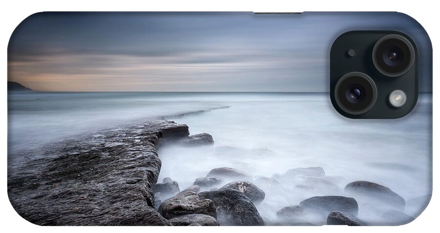 Beach iPhone Case featuring the photograph Blue immensity by Jorge Maia