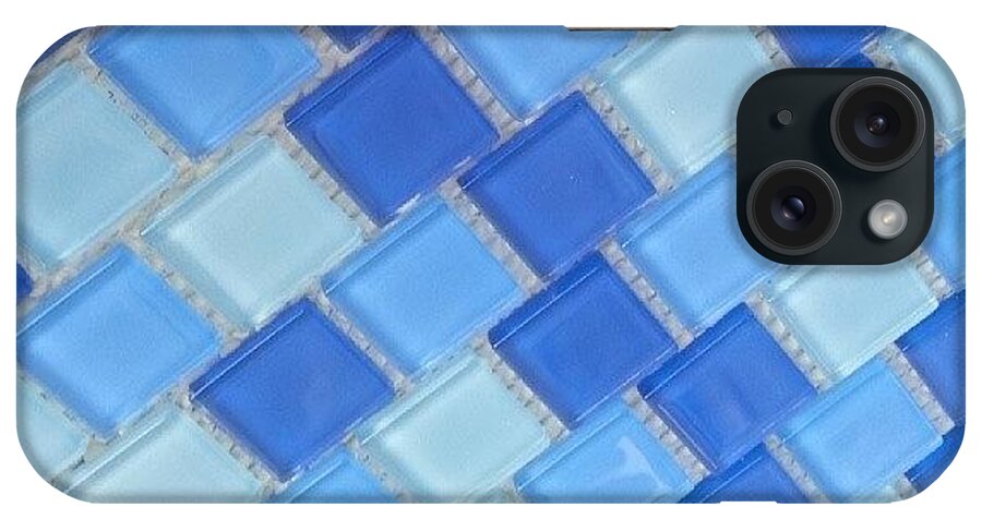 Blue iPhone Case featuring the photograph Blue Is My Favorite Color. #blue by Austin Tuxedo Cat