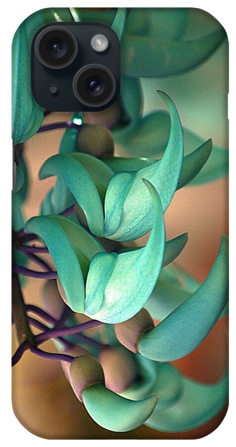 Plant iPhone Case featuring the photograph Blue Jade at Sadie Seymour Park by Lori Seaman