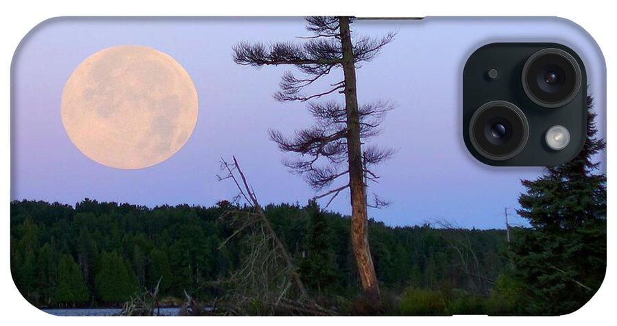 Moon iPhone Case featuring the photograph Blue Moon at Sunrise by Steven Clipperton
