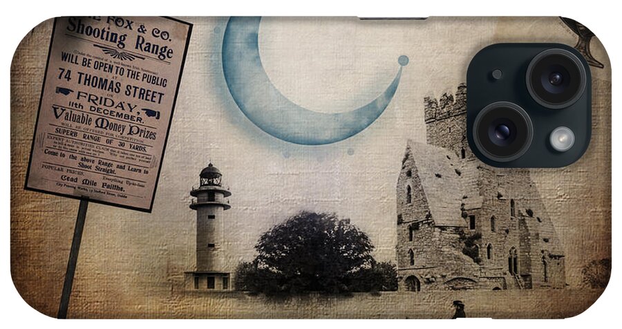 Digital iPhone Case featuring the photograph Blue Moon Over castle Brook by Thomas Leparskas