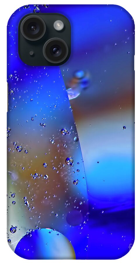 Blue iPhone Case featuring the photograph Blue Orbit by Sharon Talson