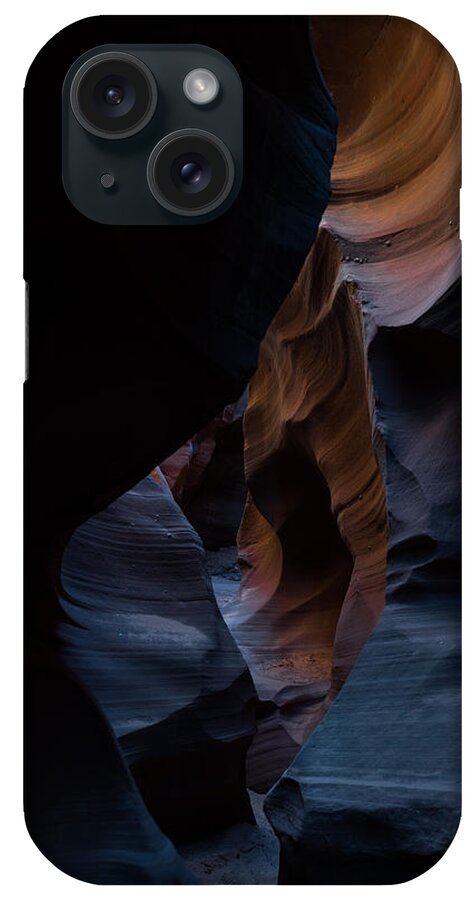 Adventure iPhone Case featuring the photograph Blue Slots by Art Atkins