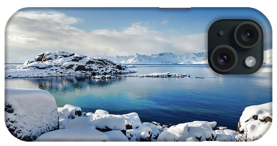 Lofoten iPhone Case featuring the photograph Blue Sunday by Philippe Sainte-Laudy