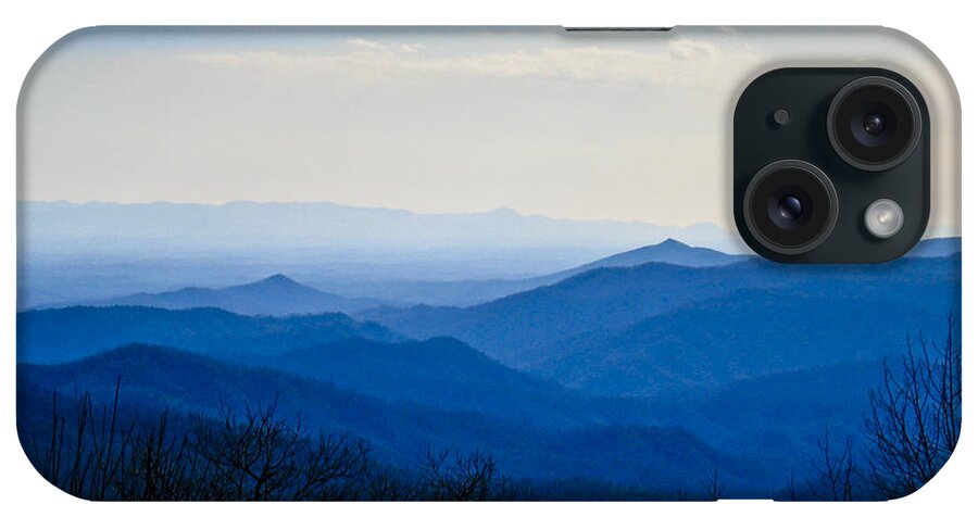 Landscape iPhone Case featuring the photograph Blueridge by Ches Black