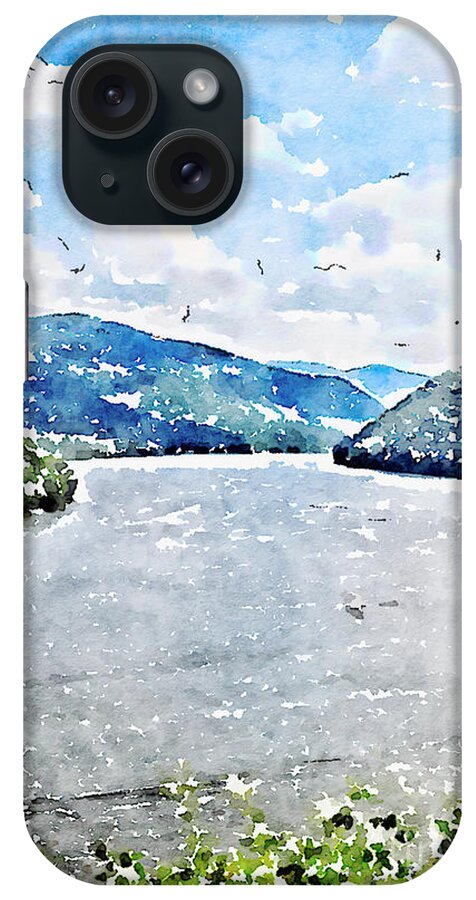 Bluestone Lake iPhone Case featuring the photograph Bluestone Lake Art by Kerri Farley
