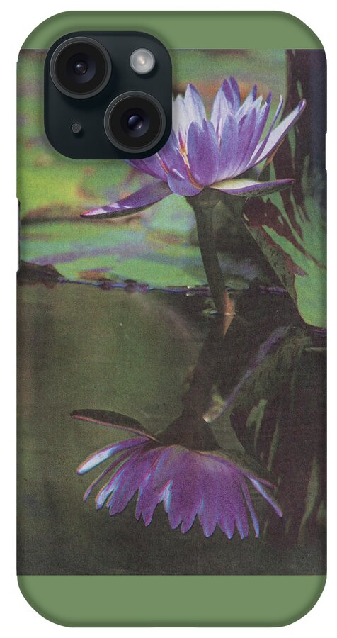 Intaglio Print iPhone Case featuring the photograph Blush of Purple by Suzanne Gaff