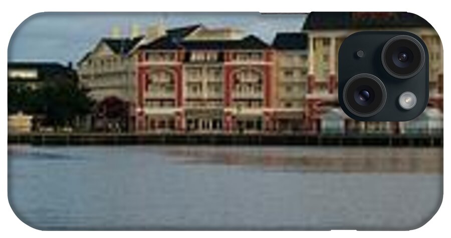 Panorama iPhone Case featuring the photograph Boardwalk Panorama Walt Disney World MP by Thomas Woolworth