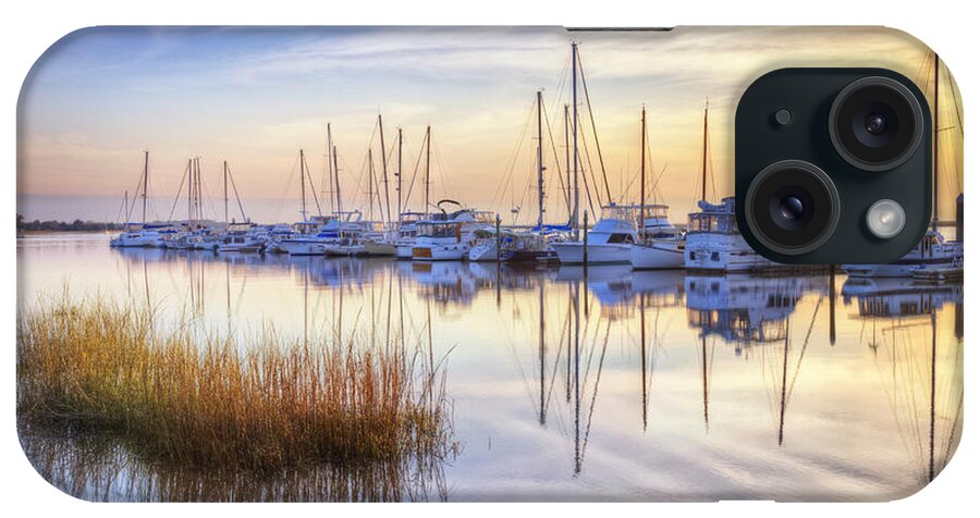 Boats iPhone Case featuring the photograph Boats at Calm by Debra and Dave Vanderlaan