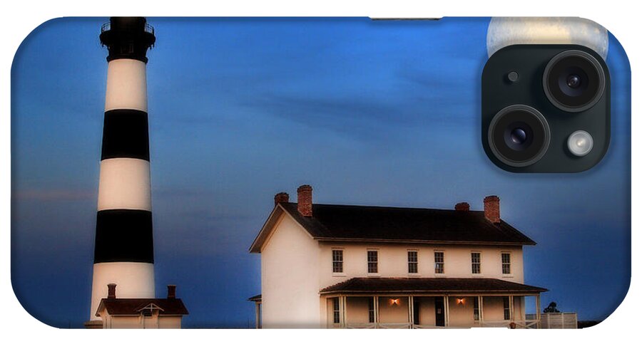 Bodie Island iPhone Case featuring the photograph Bodie Island Lighthouse by Cindy Haggerty
