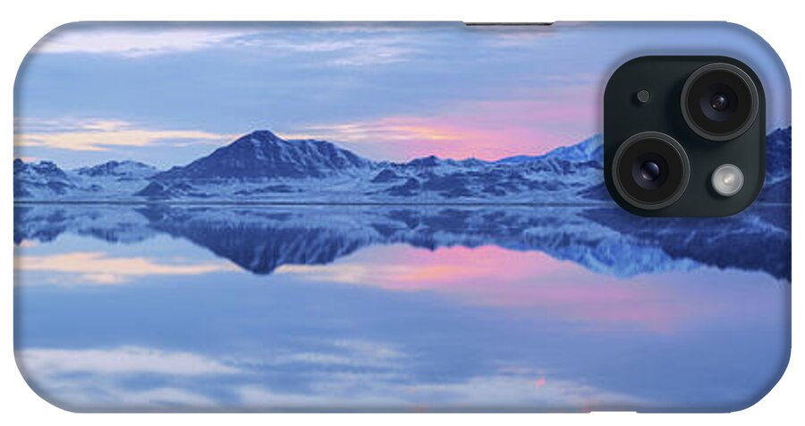 Bonneville iPhone Case featuring the photograph Bonneville Lake by Chad Dutson