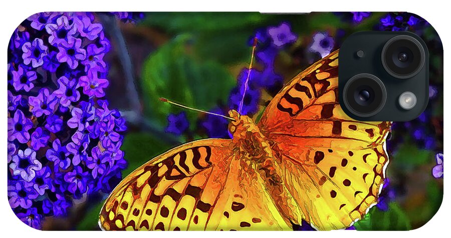 Nature iPhone Case featuring the photograph Boothbay Butterfly by ABeautifulSky Photography by Bill Caldwell
