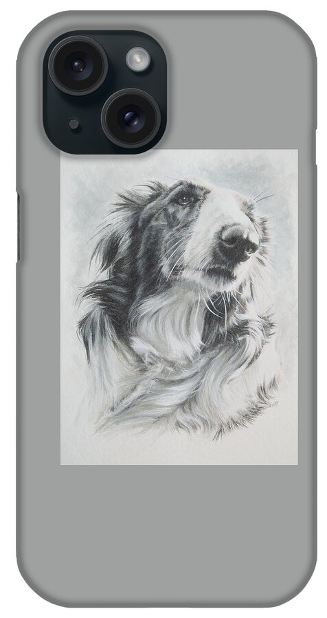 Sighthound iPhone Case featuring the painting Borzoi in Watercolor by Barbara Keith