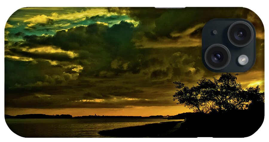 Squantum iPhone Case featuring the photograph Boston Bay Sunrise by Albert Seger
