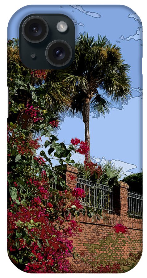 Landscape iPhone Case featuring the photograph Bougenvilla by James Rentz