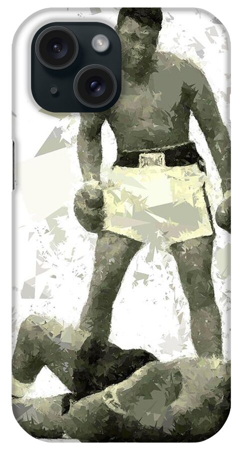 Boxing iPhone Case featuring the painting Boxing 115 by Movie Poster Prints