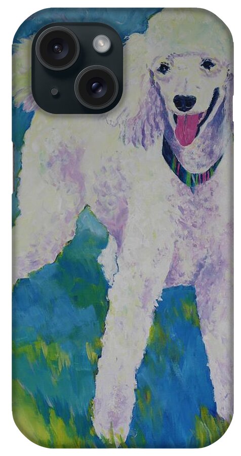 Animal iPhone Case featuring the painting Brandy by Tara Moorman