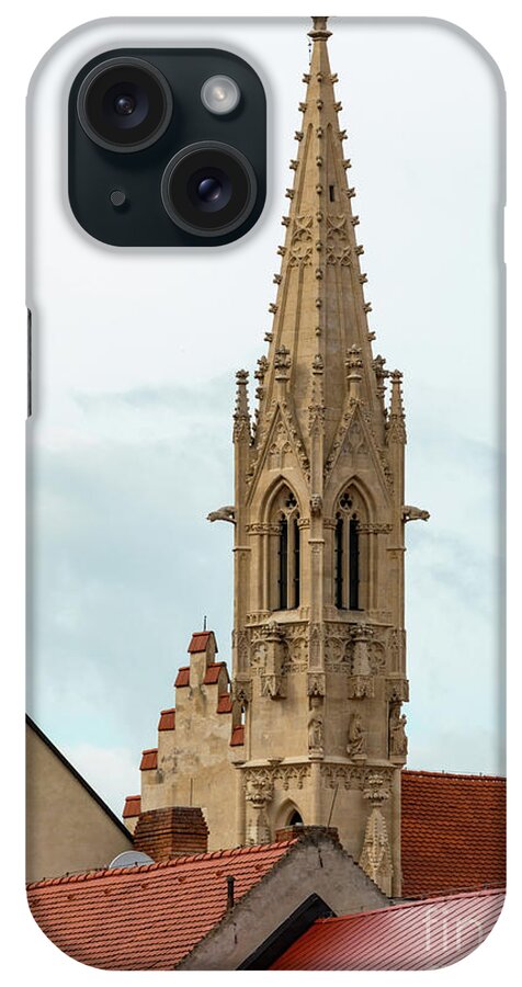 Bratislava iPhone Case featuring the photograph Bratislava. Klarisky Kostol by Bob Phillips