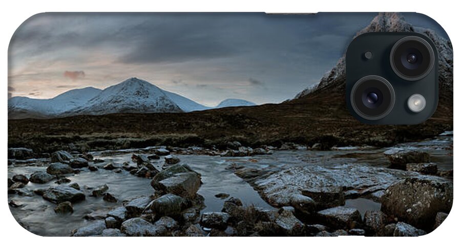 Glencoe iPhone Case featuring the photograph Breaking Dawn by Grant Glendinning