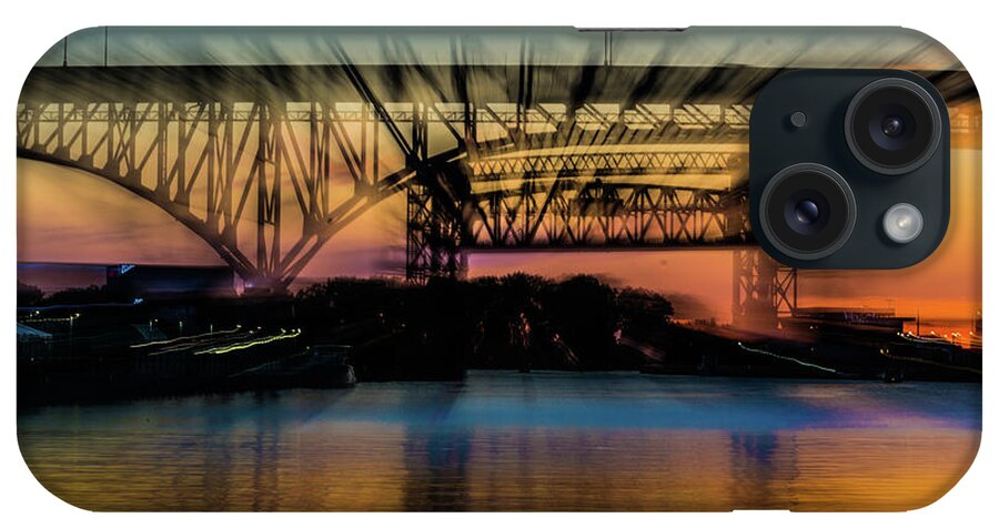 Motion iPhone Case featuring the photograph Bridge Motion by Stewart Helberg
