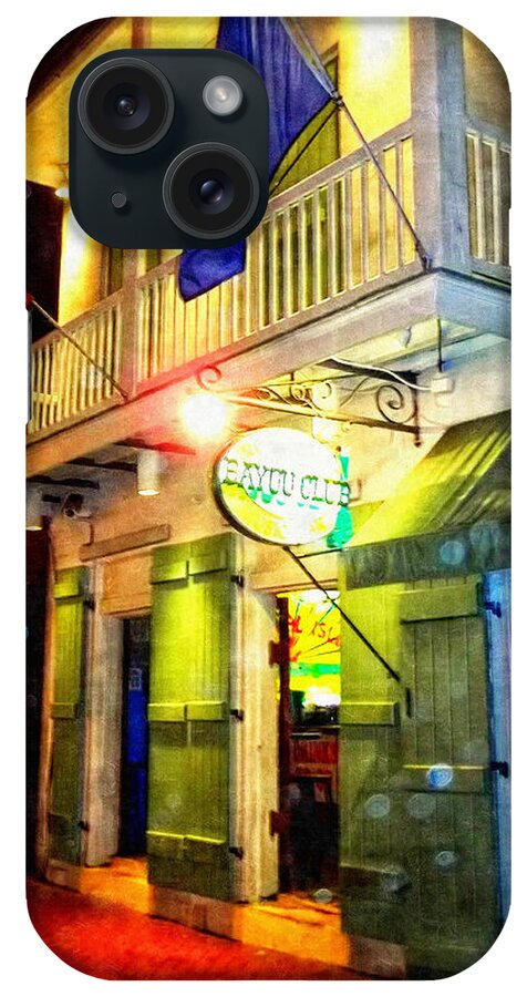 New Orleans iPhone Case featuring the photograph Bright Lights In The French Quarter by Glenn McCarthy Art and Photography