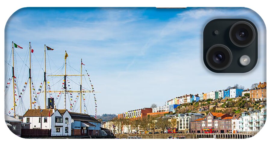 Bristol iPhone Case featuring the photograph Bristol docks and SS Great Britain by Colin Rayner