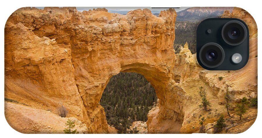 Bryce iPhone Case featuring the photograph Bryce Natural Bridge by Louise Magno