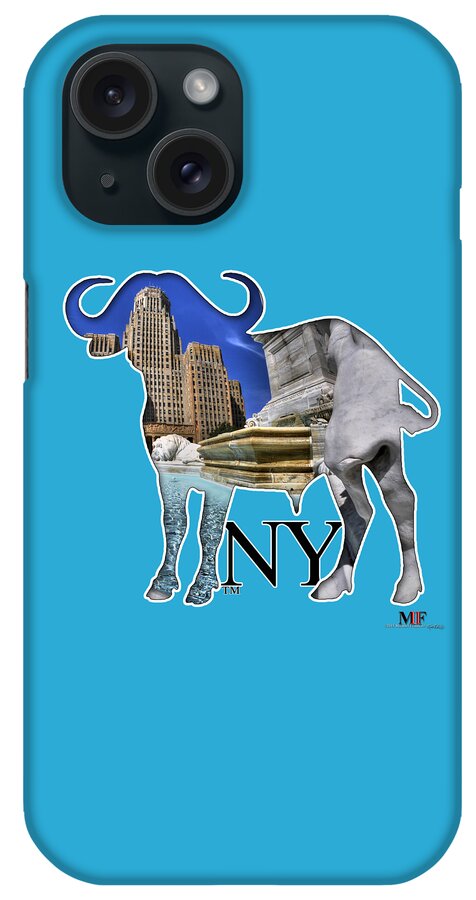 Michael Frank Jr; Nikon; Hdr; Iphone Case; Iphone; Galaxy; Galaxy Case; Phone Case; Buffalo; Buffalo Ny; Buffalo iPhone Case featuring the photograph Buffalo NY City Hall Niagara Square by Michael Frank Jr