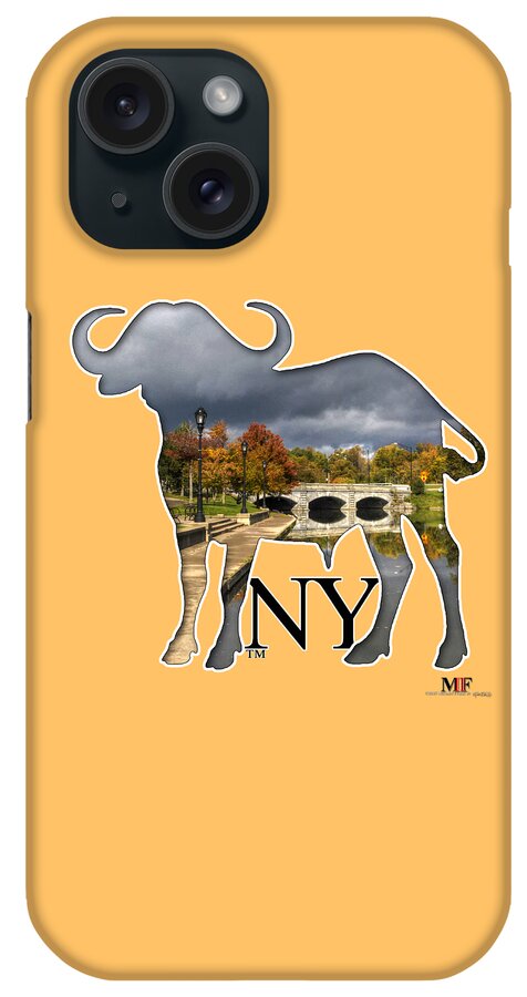 Michael Frank Jr; Nikon; Hdr; Iphone Case; Iphone; Galaxy; Galaxy Case; Phone Case; Buffalo; Buffalo Ny; Buffalo iPhone Case featuring the photograph Buffalo NY Hoyt Lake by Michael Frank Jr