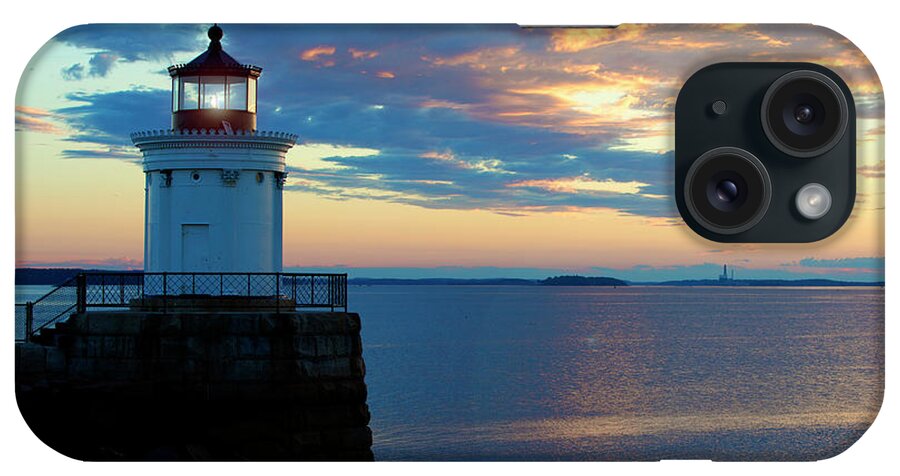 Lighthouse iPhone Case featuring the photograph Bug Light, Portland Maine by Diane Diederich
