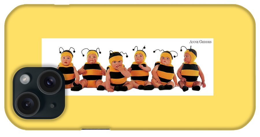 Baby iPhone Case featuring the photograph Bumblee Bees by Anne Geddes