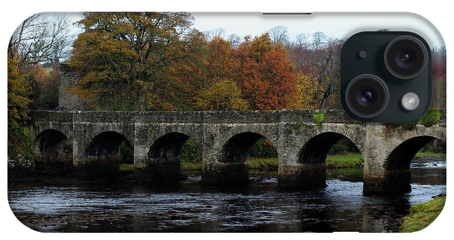 Donegal On Your Wall iPhone Case featuring the photograph Buncrana Bridge Donegal by Eddie Barron