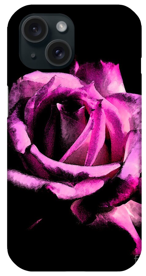 Rose iPhone Case featuring the photograph Burning For Love by Linda Shafer