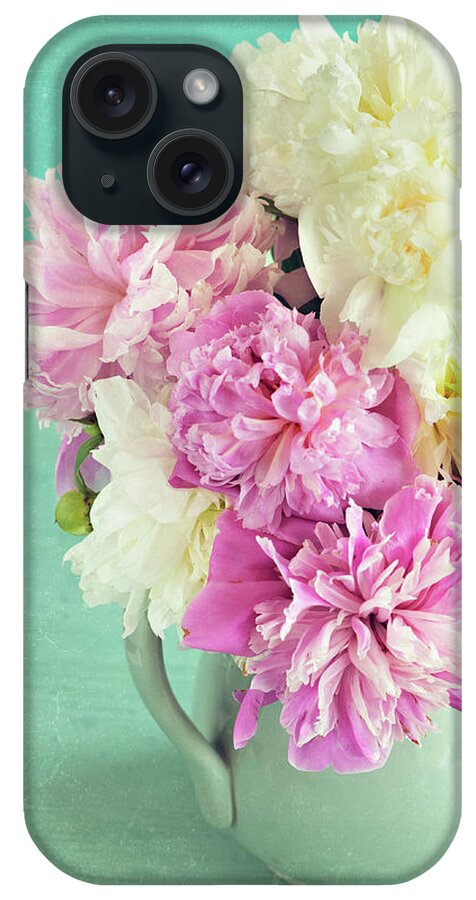 Pink Peony iPhone Case featuring the photograph Burst of Spring by Jill Love