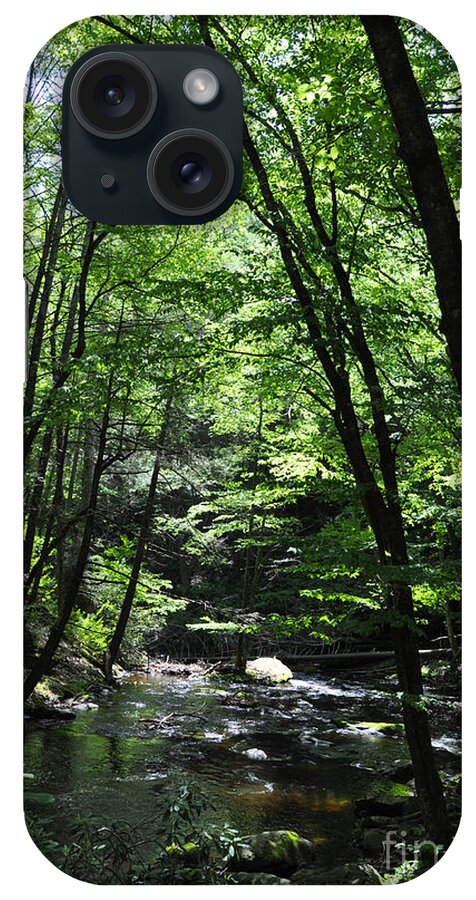 Bushkill Creek iPhone Case featuring the photograph Bushkill Creek by Andrew Dinh